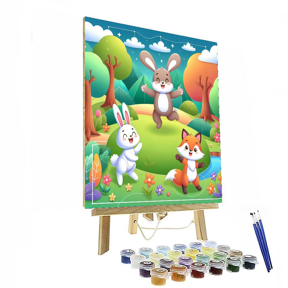 Wonderland Of Animals Paint By Color