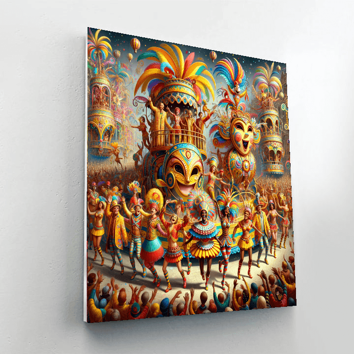 Charming Carnival Parade Paint By Number