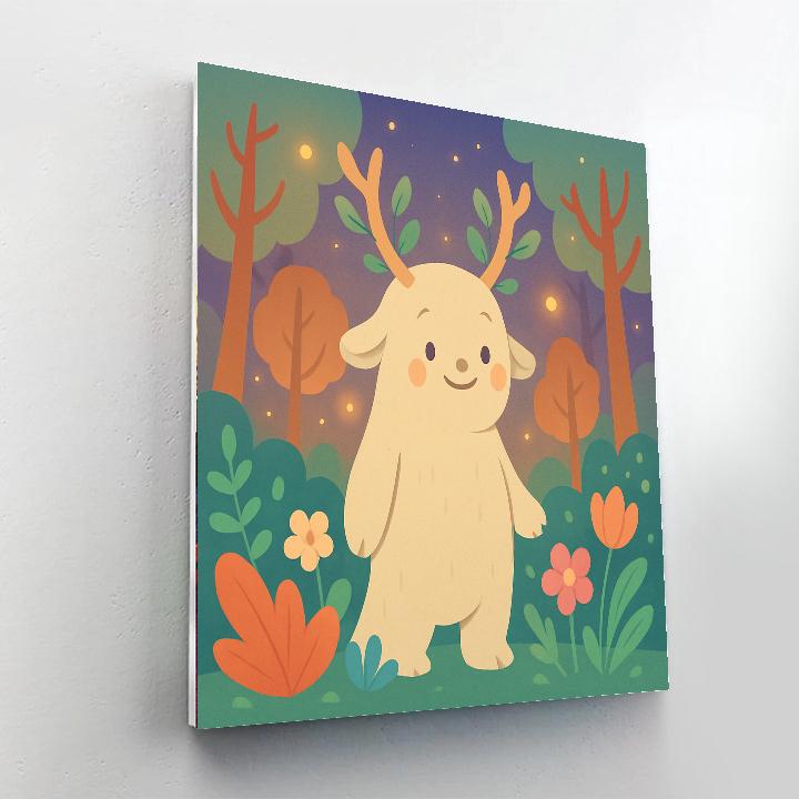 Gentle Forest Spirit Numbered Painting Kits