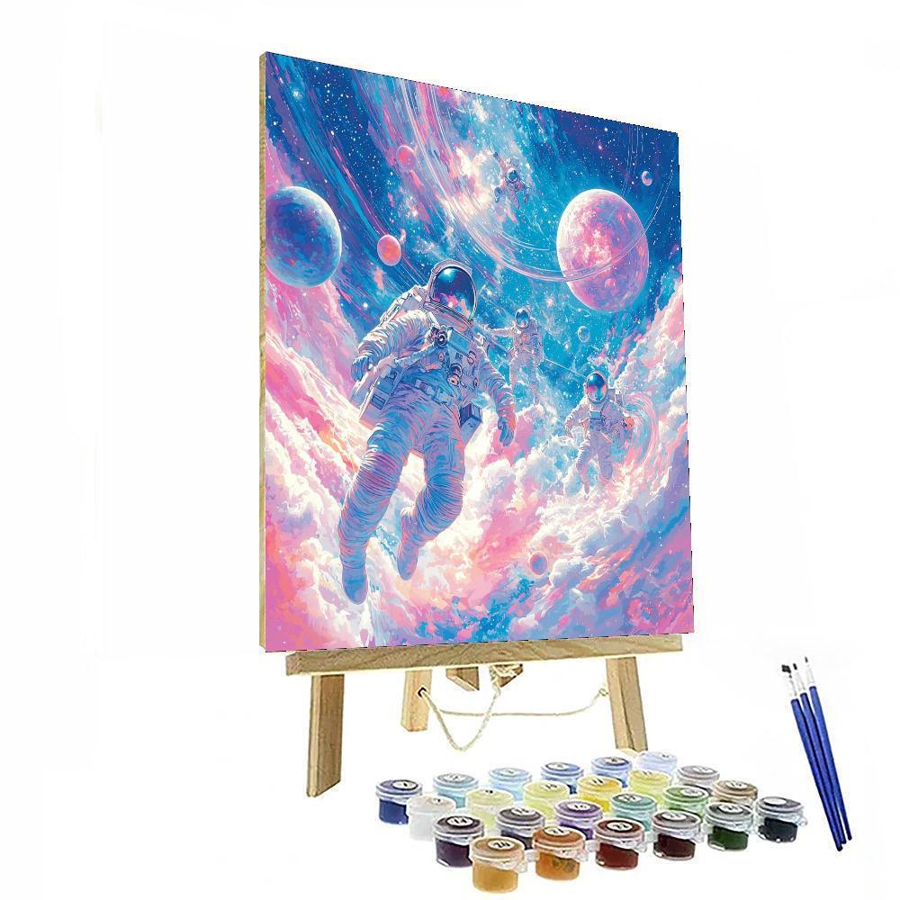 Alex Ross Inspired Celestial Explorers  Paint By Numbers Kits