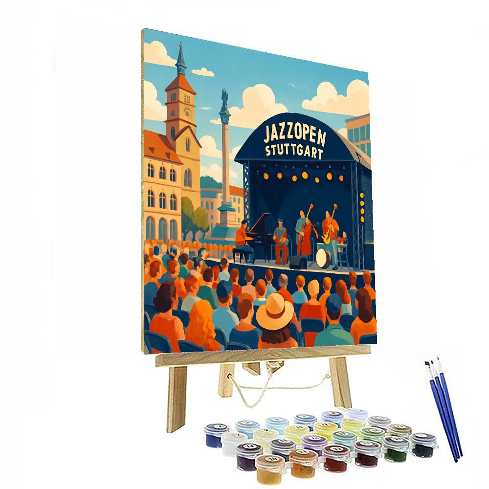 Jazzopen Stuttgart - Stuttgart, Germany Painting Number Kit