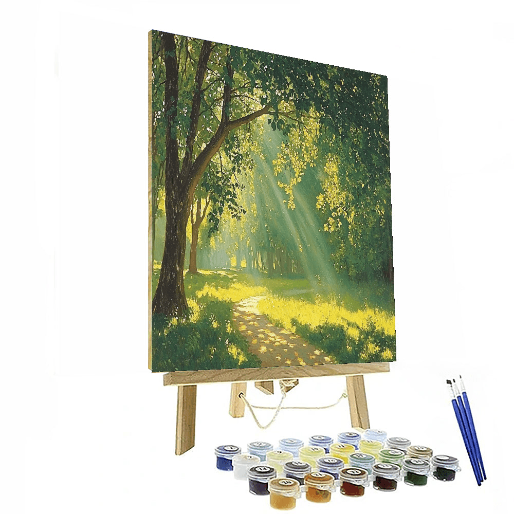 George Inness Inspired Forest Symphony  Paint By Numbers Kits