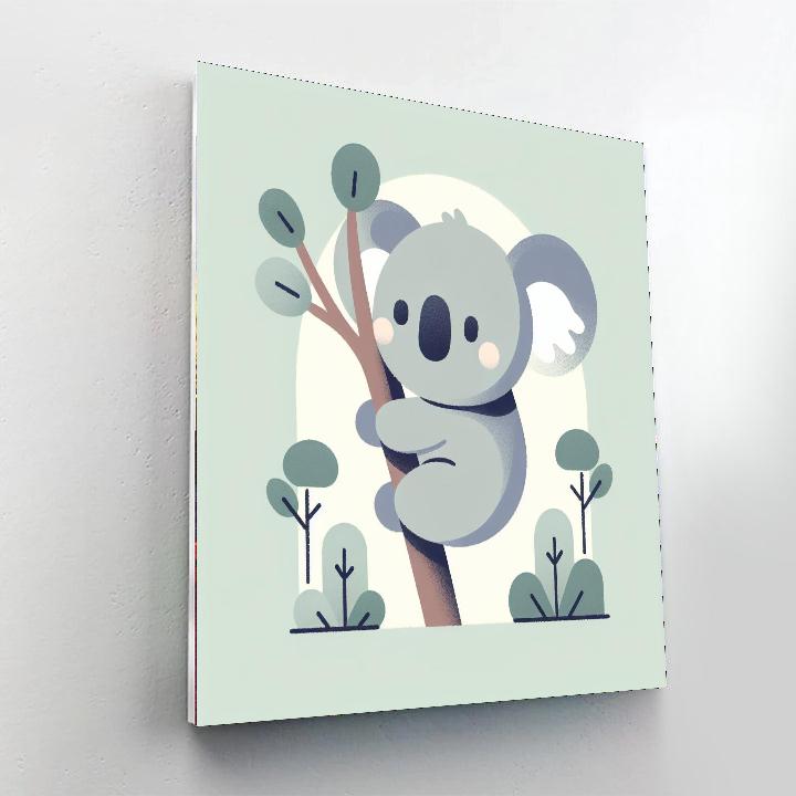 Cuddly Koala Paradise Paint By Numbers Kits