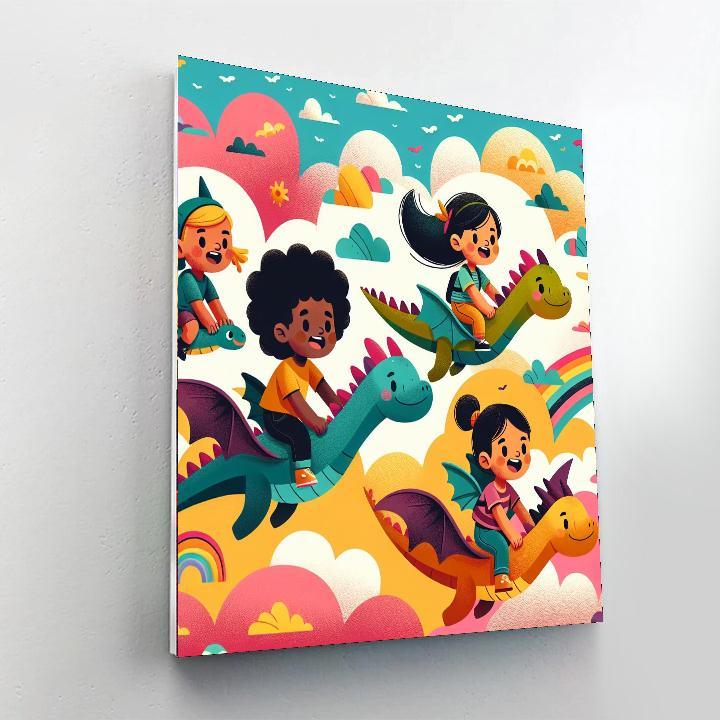 Dragon Riders Club Numbered Painting Kits