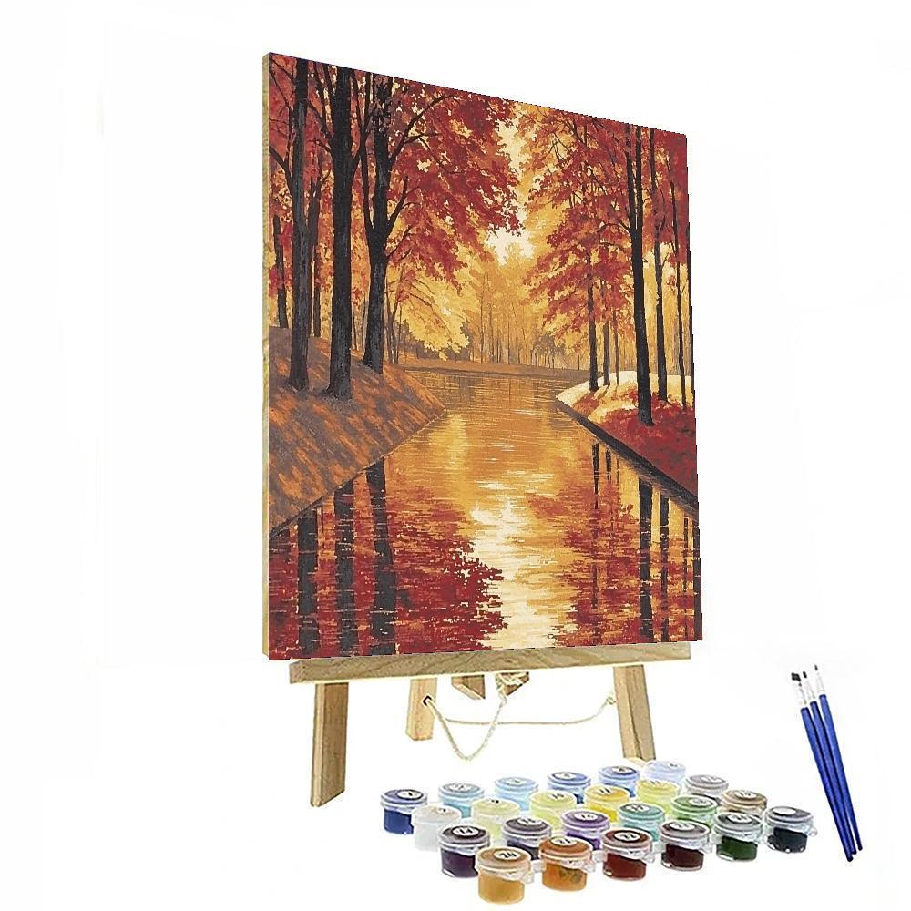 Edgar Degas Inspired Autumn's Grace  Paint By Numbers Kits