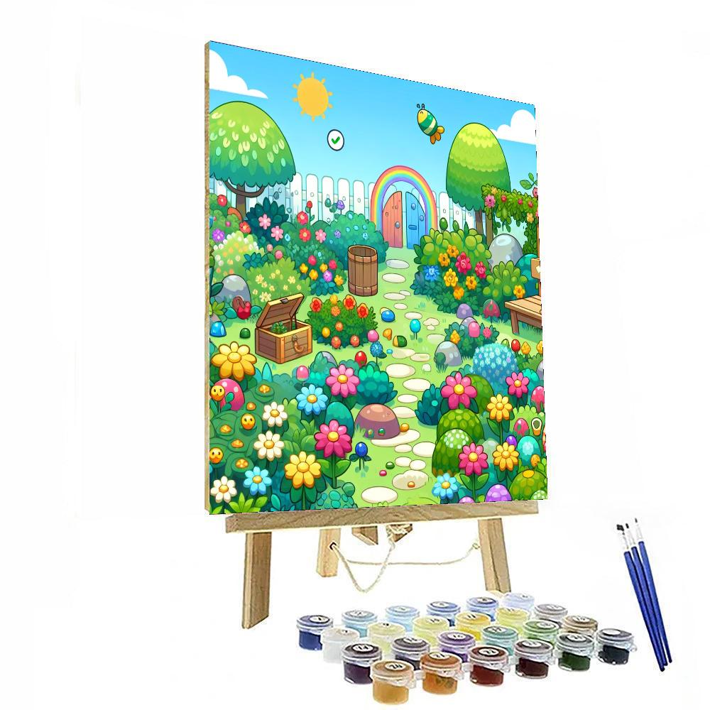 Garden Adventure Hunt Numbered Painting Kits