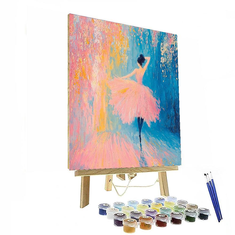 Edgar Degas Inspired Harmony In Hues  DIY Paint By Numbers