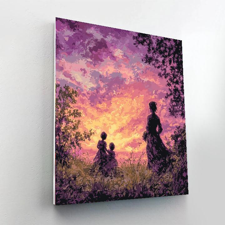 Silent Serenity Numbered Painting Kits