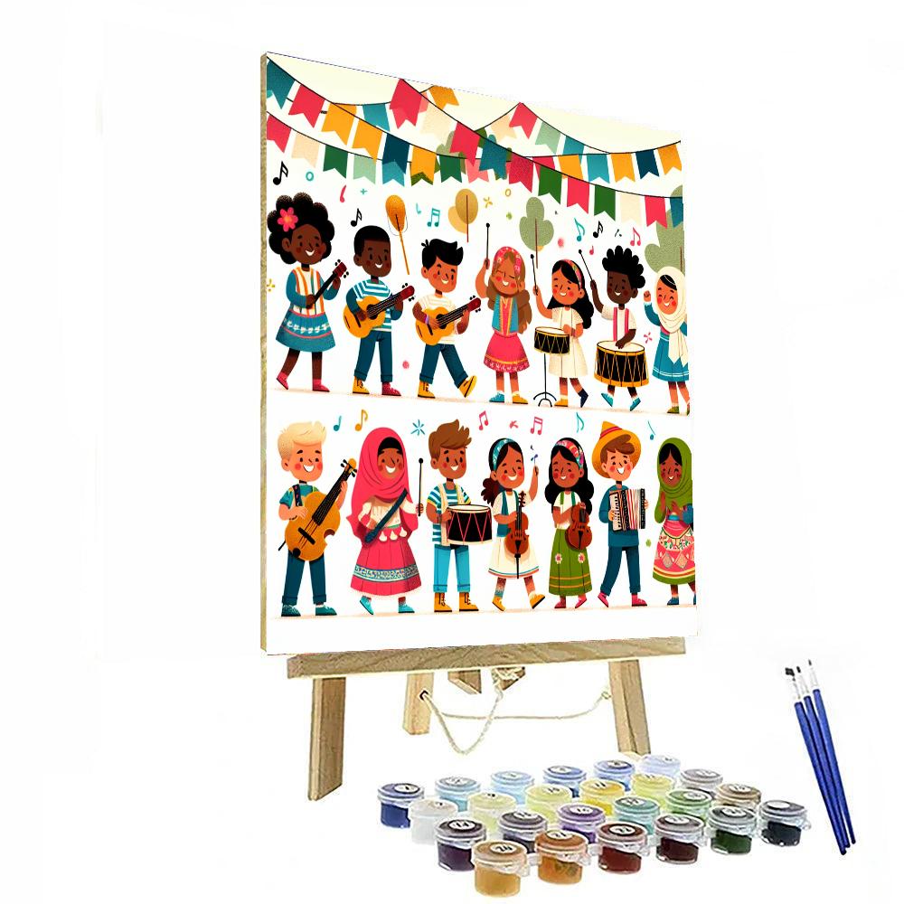 Colorful Festival Celebrations Paint By Numbers Kits