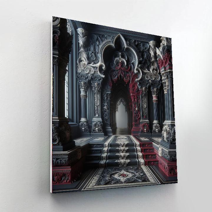 Gothic Elegance Number Painting