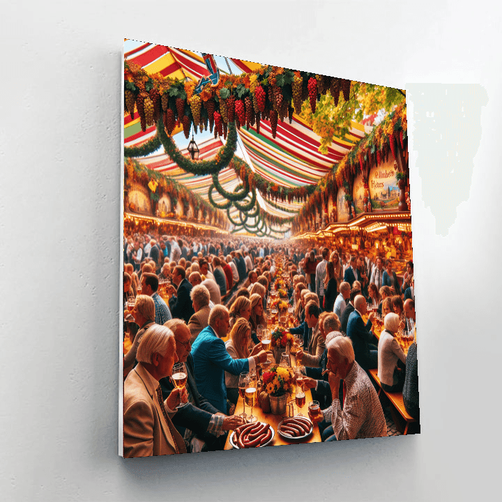 Wurstmarkt Numbered Painting Kits