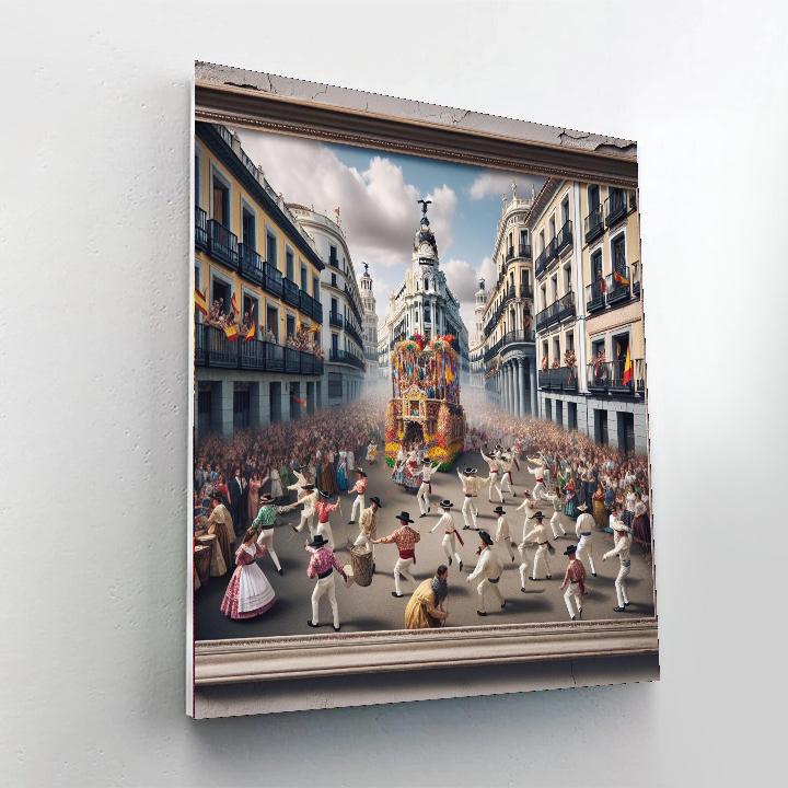 San Isidro Festival - Spain Painting By Numbers Kit