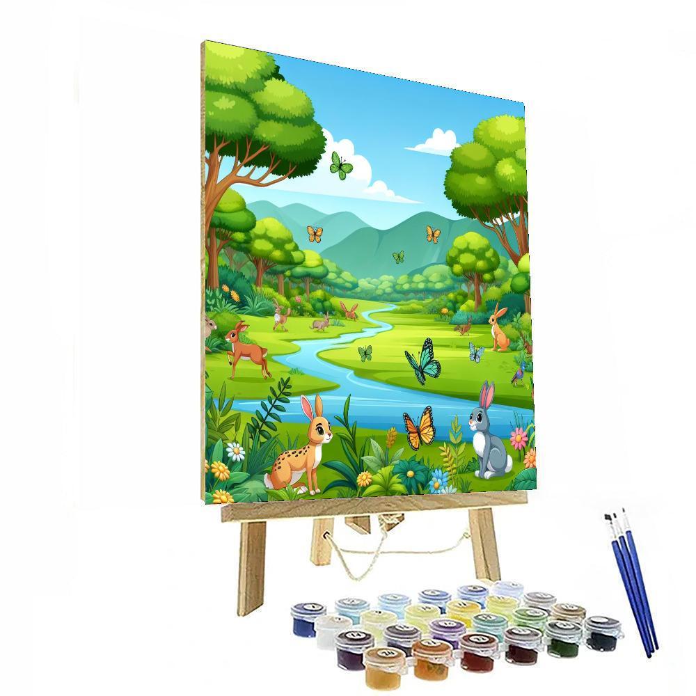 Exploring Eco-worlds Painting Number Kit