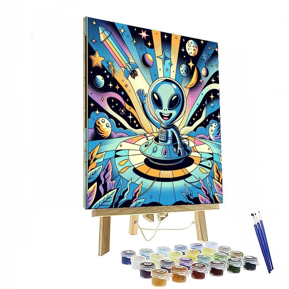 Space Explorer Coloring Quest Paint By Numbers Kits