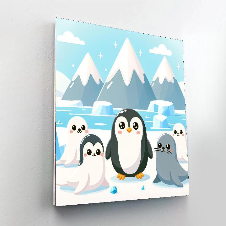 Antarctic Adventure Paint By Numbers