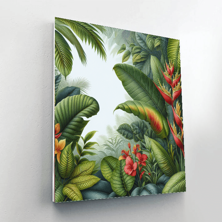 Botanical Bliss Collection Painting By Numbers Kit