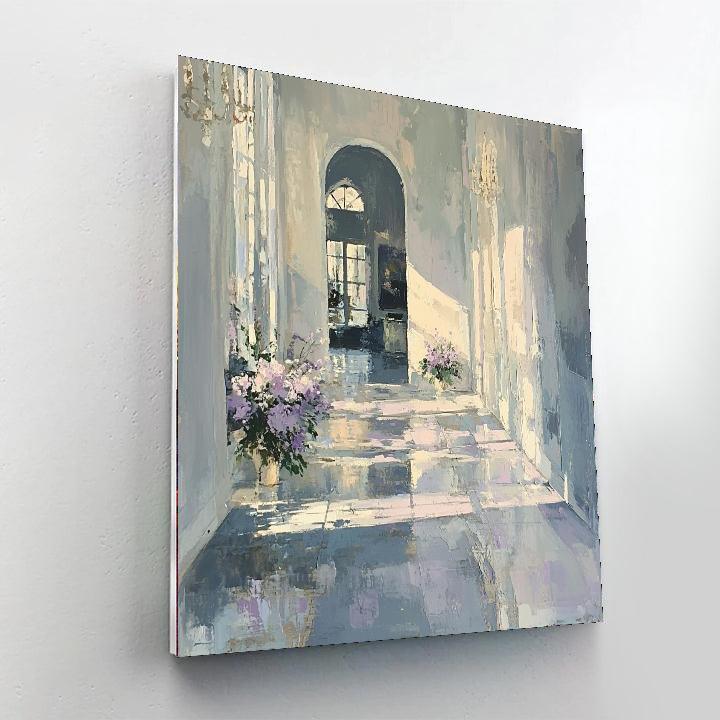 Edgar Degas Inspired Embrace Of Shadows  Paint By Color