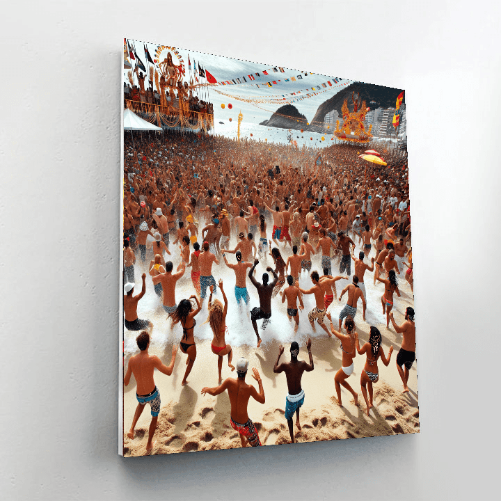 San Juan Festival - Puerto Rico DIY Paint By Numbers