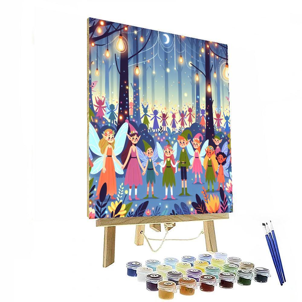 Magic Forest Quest DIY Paint By Numbers