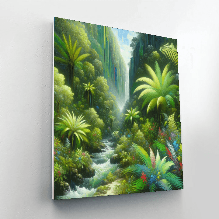 Rainforest Retreat Paint By Color
