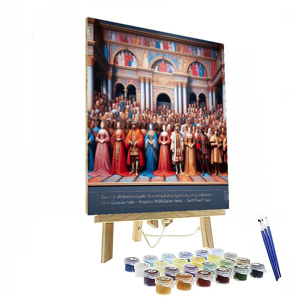 Renaissance Revelry Number Painting