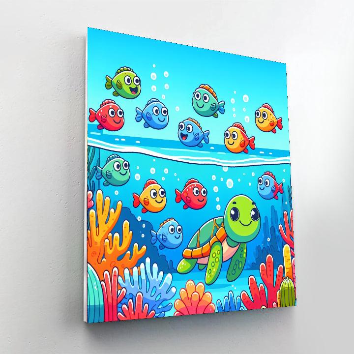 Oceanic Expedition Paint By Numbers Art