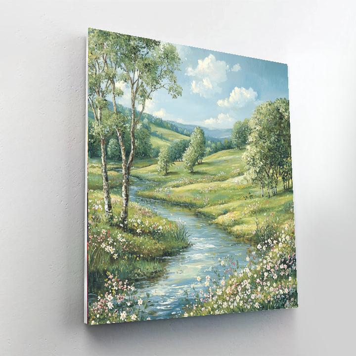 John Constable Inspired Gentle Reflections Of Nature  Paint By Numbers Kits