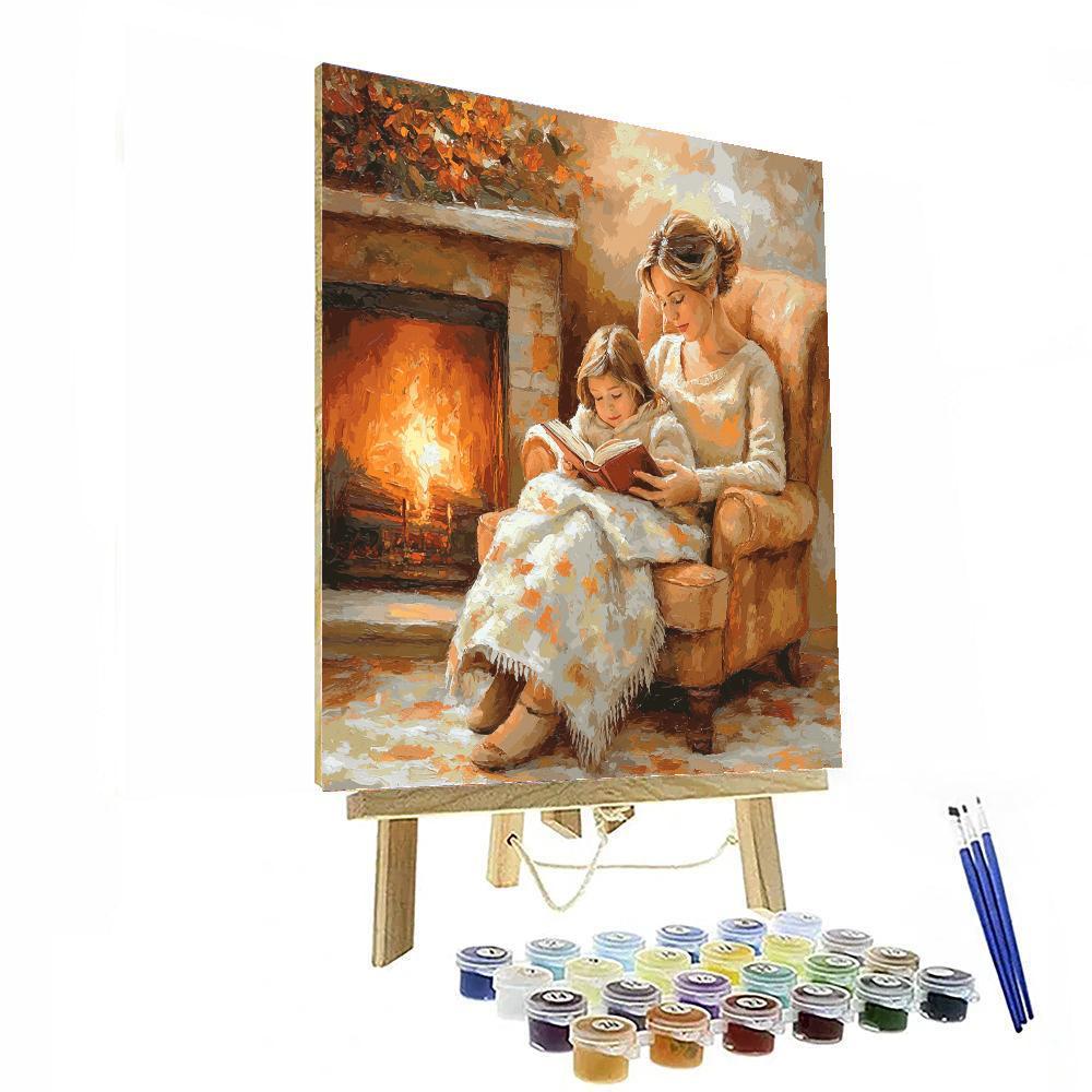 Cozy Story Time Paint By Number