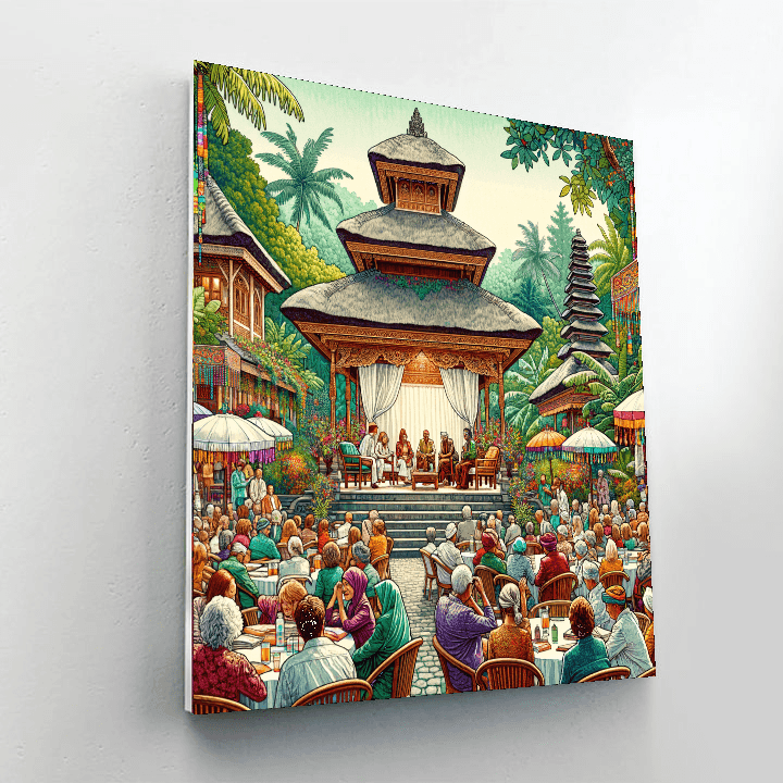 Ubud Writers & Readers Festival Painting By Numbers Kit