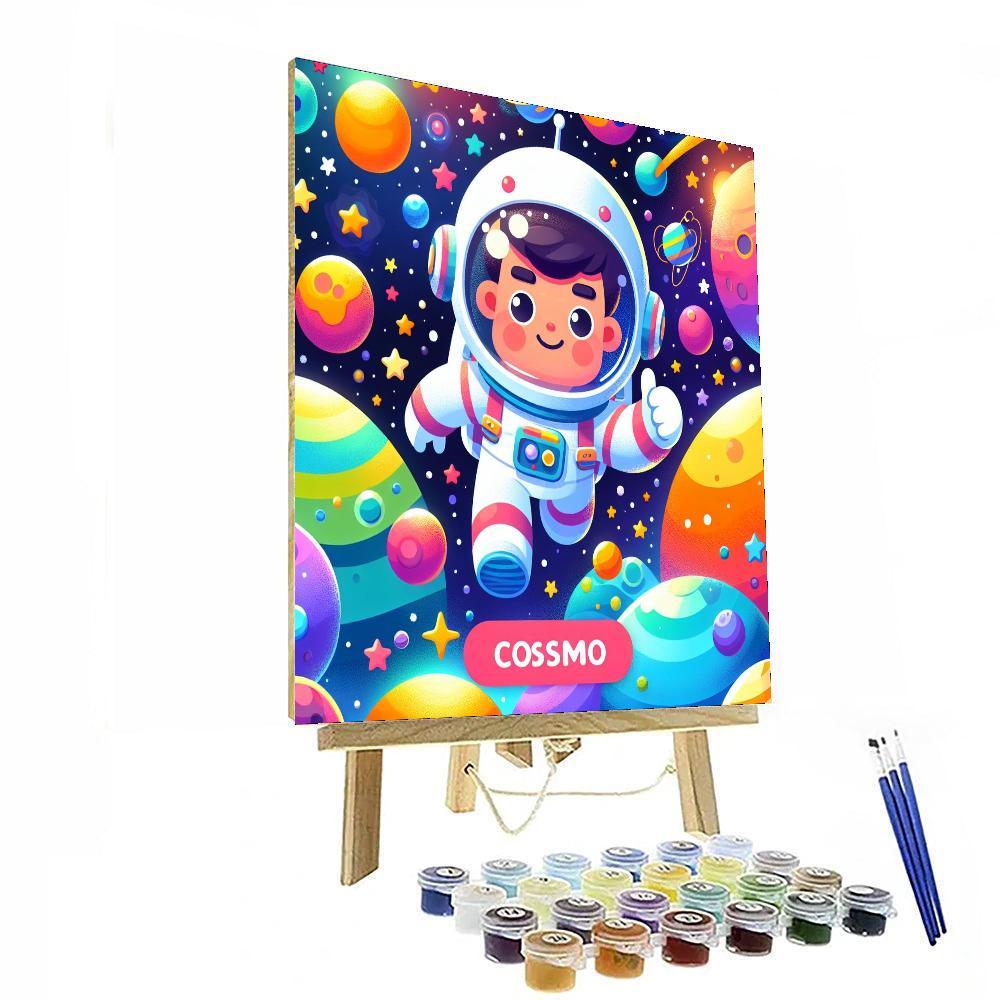 Galactic Journey With Cosmo Paint By Numbers Kits