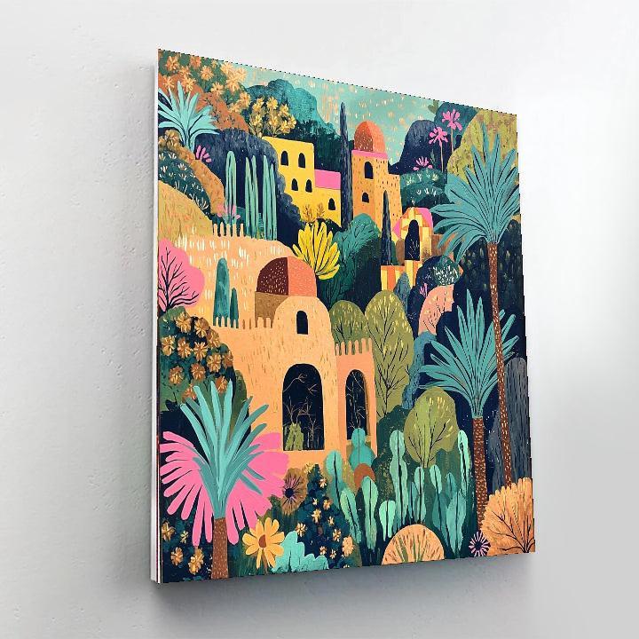 Frida Kahlo Inspired The Spirit Of The Ancestral Landscape  Paint By Numbers Art