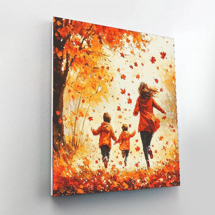 Echoes Of Joyful Laughter Numbered Painting Kits