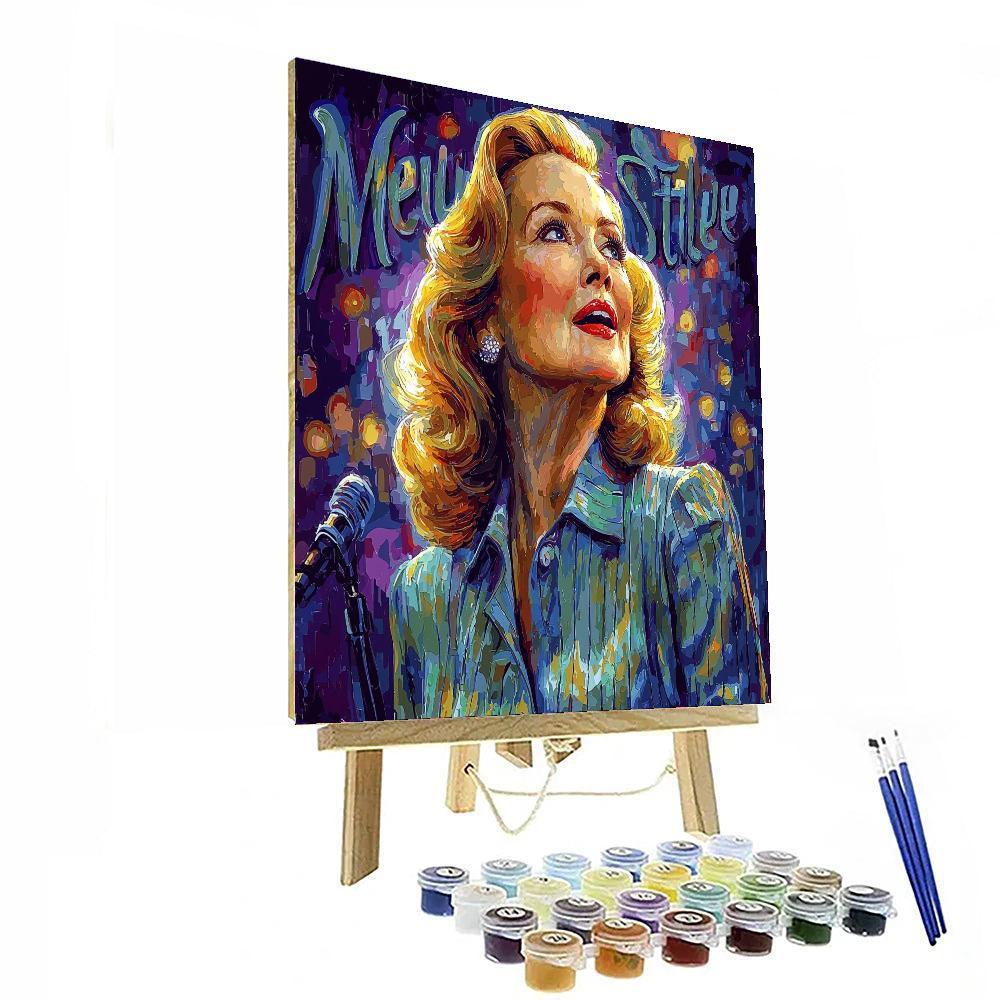 Meryl Streep: The Master Of Transformational Artistry Number Painting