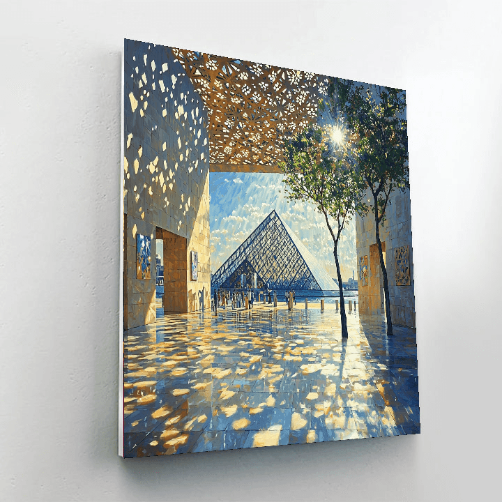 Louvre Abu Dhabi Paint By Numbers Kits