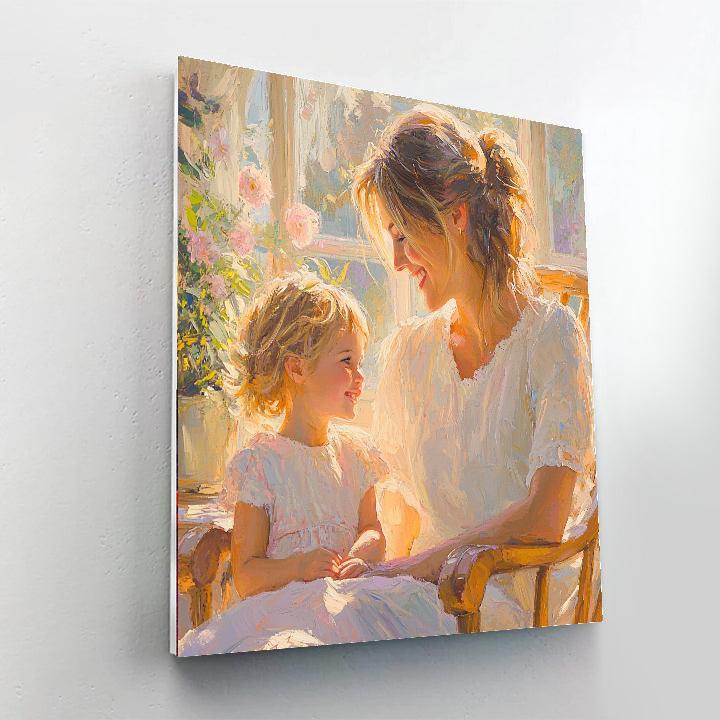 A Mother's Smile Paint By Numbers