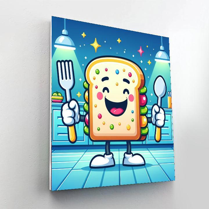 Silly Sandwich Paint By Color
