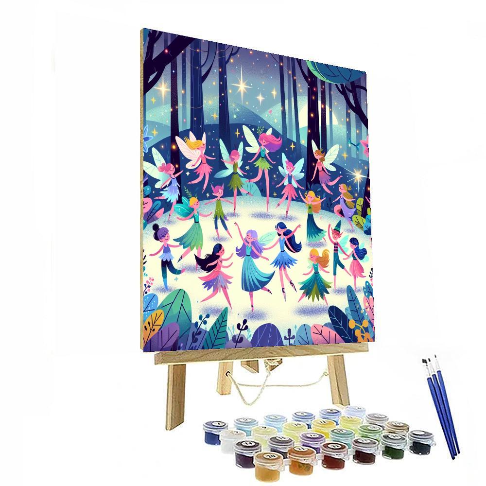 Enchanted Forest Dance Painting By Numbers Kit