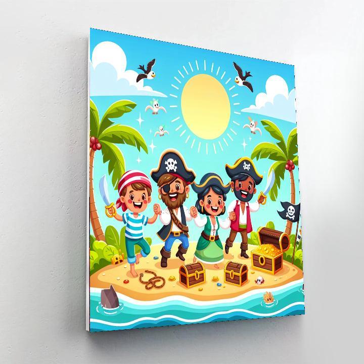 Fantasy Island Explorers Paint By Numbers