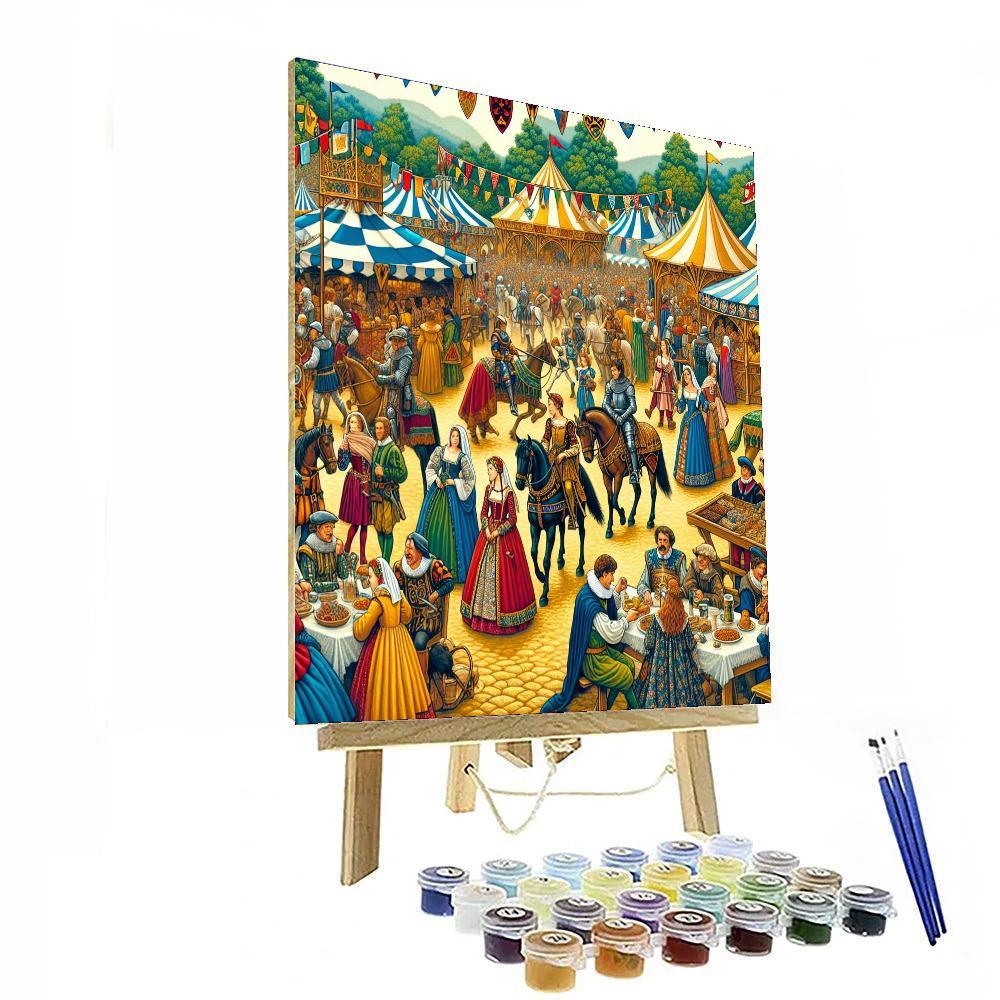 Scarborough Renaissance Festival - Usa Number Painting