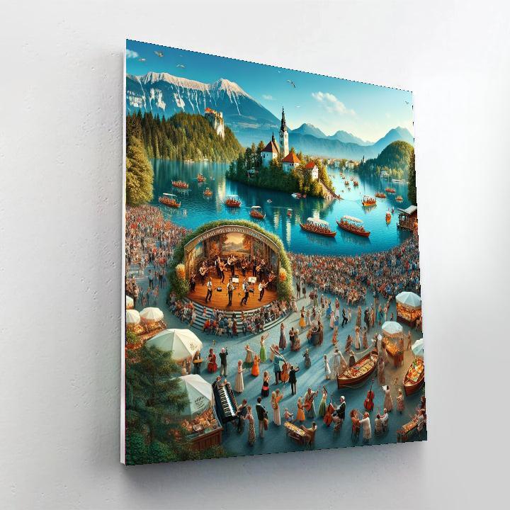 Bled Island Festival - Slovenia Paint By Numbers