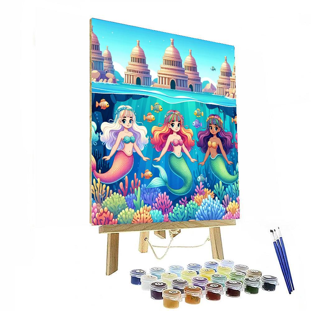 Exploring Atlantis Painting Number Kit