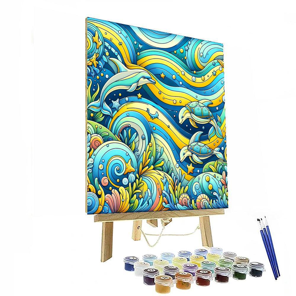 Mystical Ocean Adventure Paint By Numbers