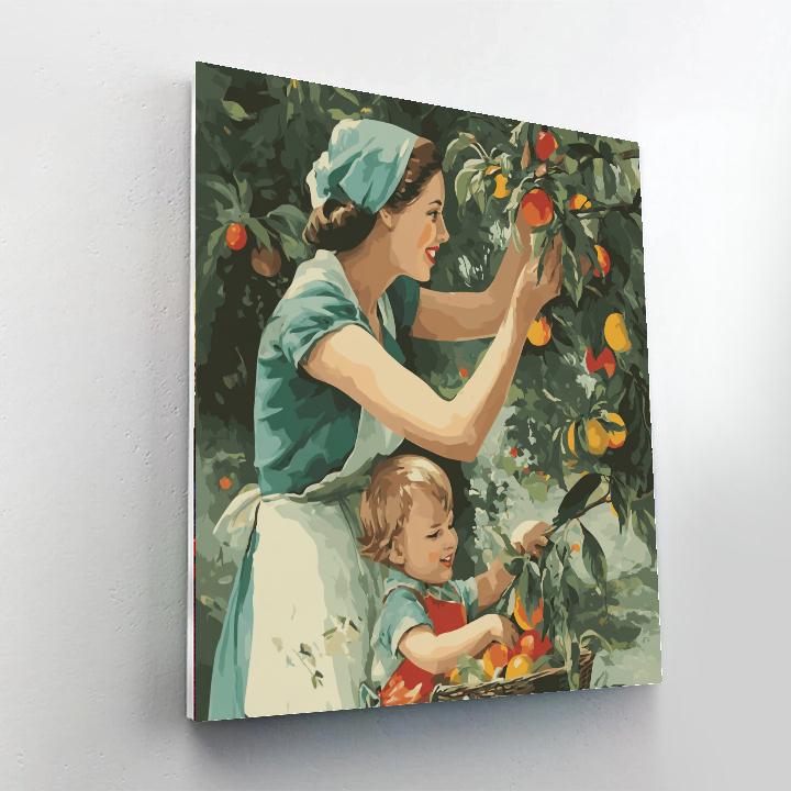 Harvest Of Motherly Love DIY Paint By Numbers