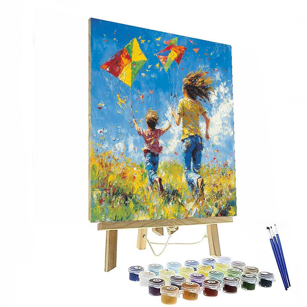 Together We Fly Number Painting