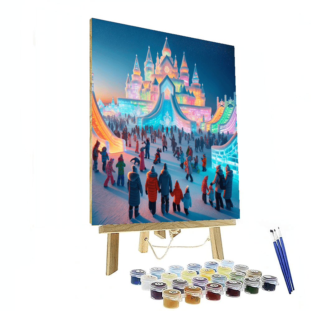 The Snow And Ice Festival - China Number Painting