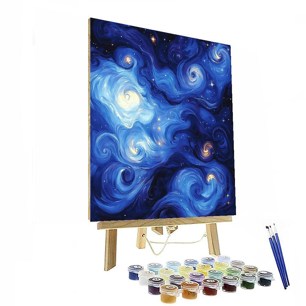 Edgar Degas Inspired Ethereal Whispers Of The Cosmos  DIY Paint By Numbers