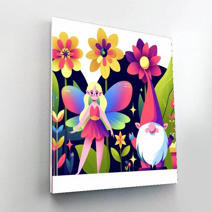 Magical Garden Hideaway Paint By Numbers Kits