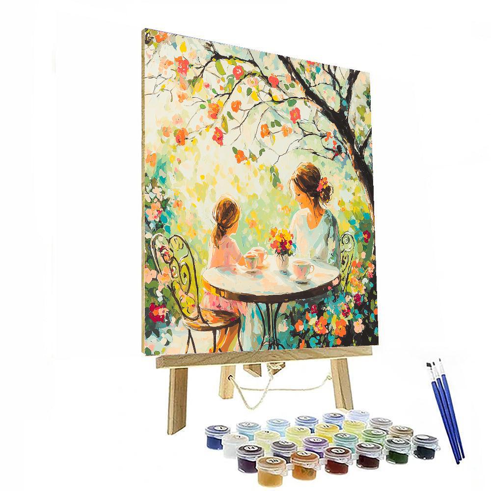 Blissful Afternoon Tea Numbered Painting Kits