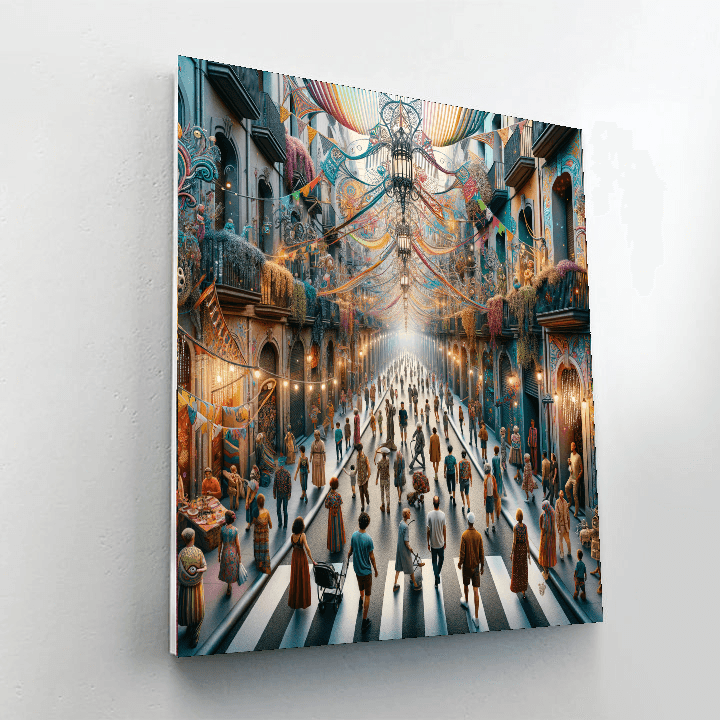 Festa Major De Gràcia - Spain Paint By Numbers Kits