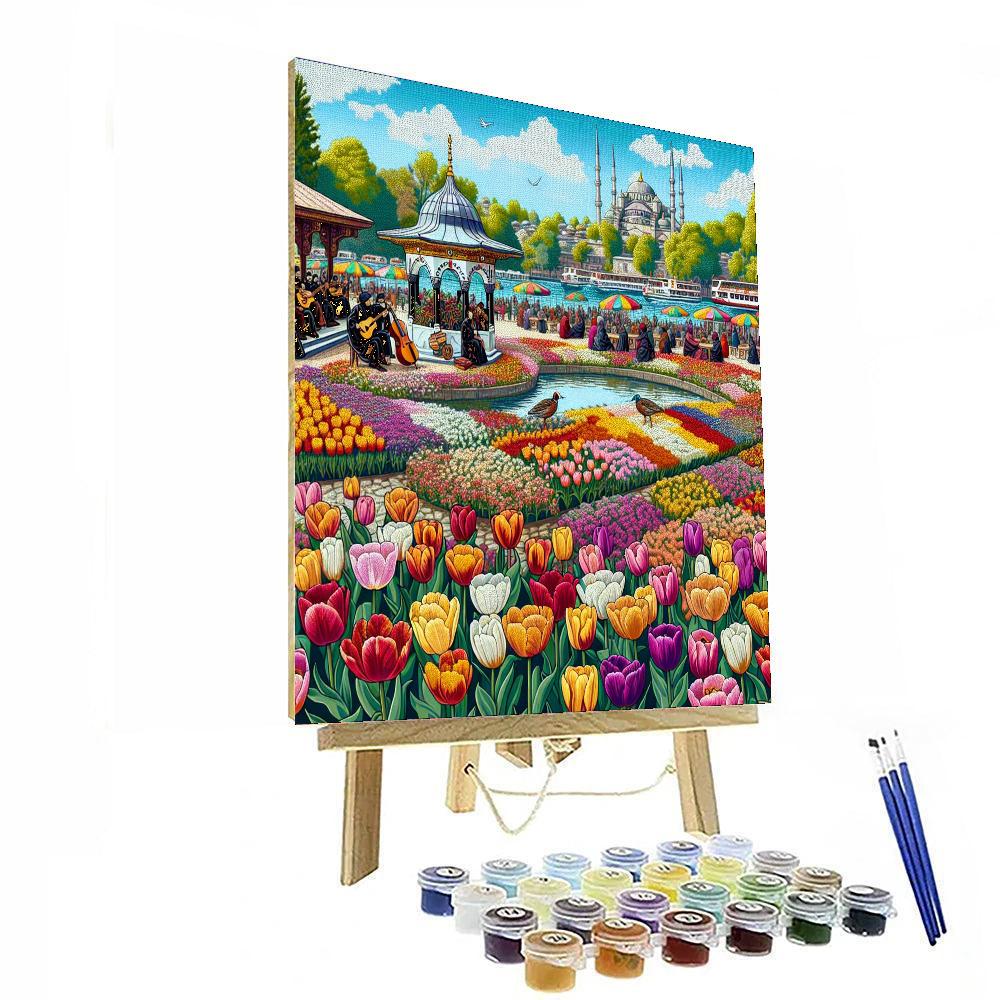 Tulip Festival - Turkey Paint By Numbers Kits